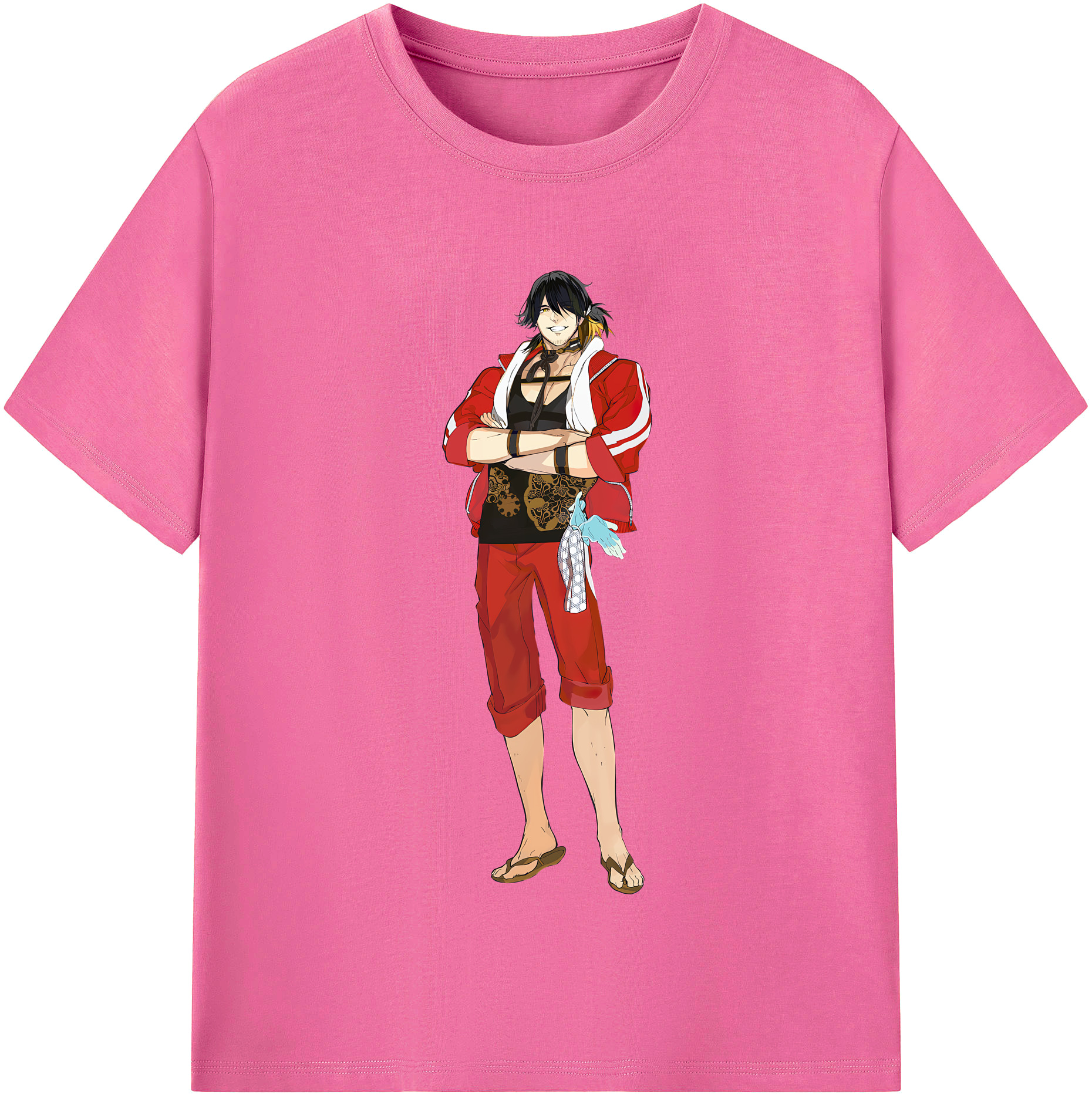 （画像用） 刀剣乱舞 Touken Ranbu レディースカジュアルプリントTシャツ（綿100％）